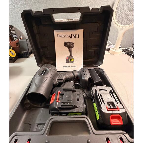 Yuquesen 21V Cordless Handheld
Leaf Blower. - Picture 3 of 9